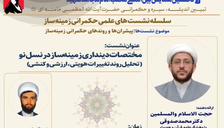 مختصات دینداری زمینه ساز در نسل نو (تحلیل روند تغییرات هویتی، ارزشی و کنشی)
